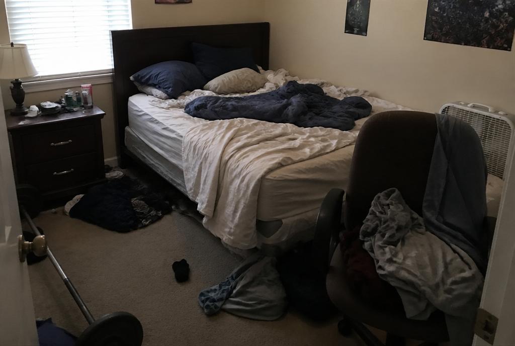 Before — Bedroom Reset by McClain's Cleaning Hands of Love