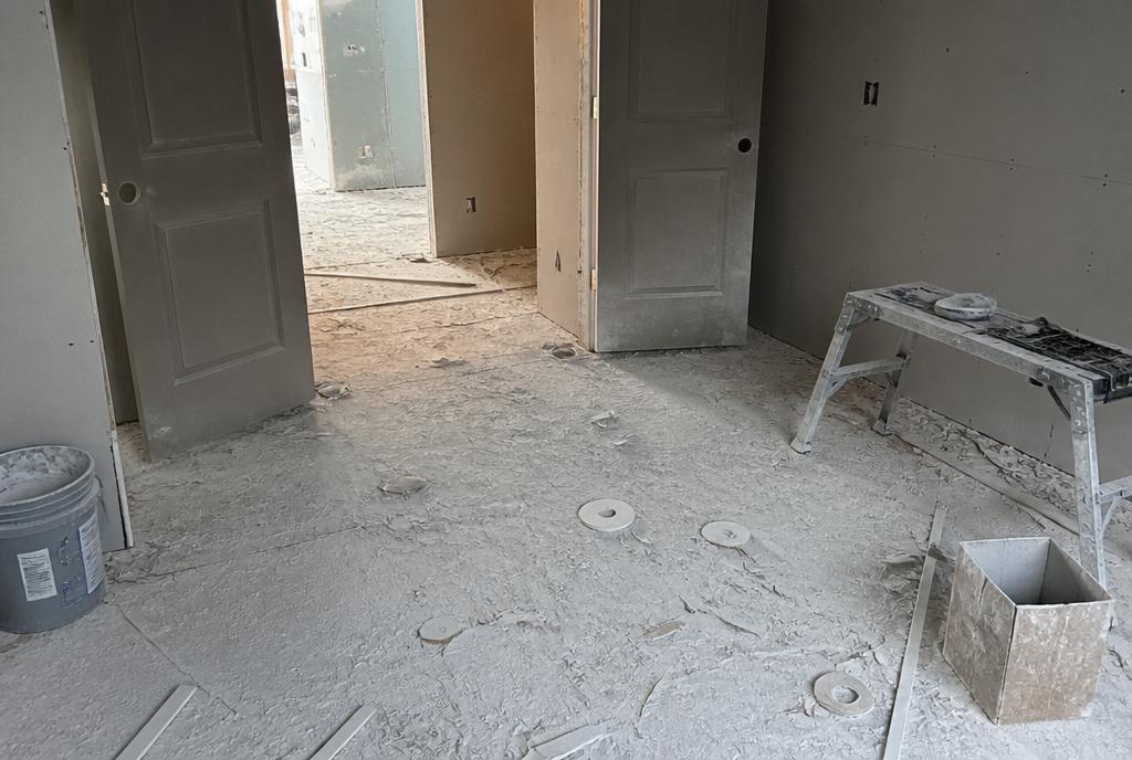 Before — Post-Construction Cleanup by McClain's Cleaning Hands of Love